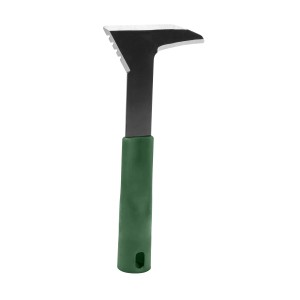 Steuber Fugenkratzeraufsatz, grün, mit Stahlklinge für Reinigungsarbeiten im Garten.