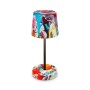 Brilo Akku Tischleuchte Piha mit Graffiti-Motiv, dimmbar und kabellos. Design-Tischlampe für Innen und Außen.