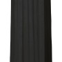 Schwarzer Mydeco Schlaufenschal Pure, 245x135 cm, halbtransparent, für Fenstervorhänge.