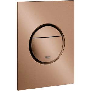 Grohe Nova Cosmopolitan S WC-Drückerplatte in Warm Sunset gebürstet.