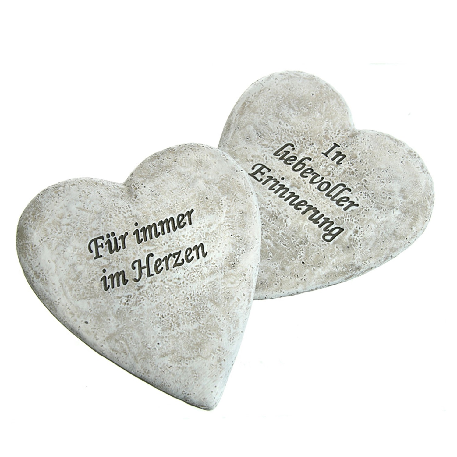 GrabDeko Herz mit Spruch Grau 12,5 cm x 12,5 cm kaufen bei OBI