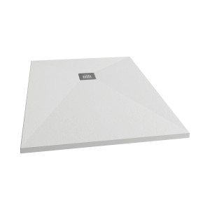 Schulte Duschwanne ExpressPlus Extraflach Rechteck 100 cm x 80 cm Weiß