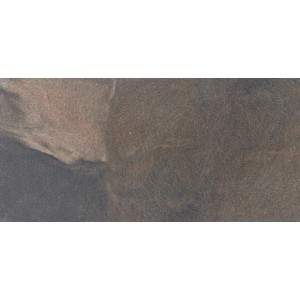 Diephaus Terrassenplatte Finessa Marrone, 60x40 cm, in Braun- und Grautönen.