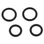 Schwarze Gummi O-Ringe (4 Stk.) für Gardena Klicksystem in zwei Größen.