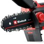 Einhell Akku-Kettensäge GE-PS 18/15 Li BL Kit, rot/schwarz, mit 15,8 cm Schwert.