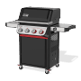 Weber Spirit EP-425 GBS Gasgrill mit 4 Brennern und digitalem Thermometer.