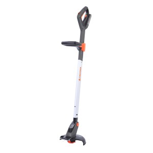 Yard Force Akku-Handmäher iFlex mit Rasentrimmeraufsatz. Wendiger Rasenmäher für kleine Gärten.