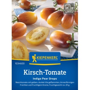 Kiepenkerl Saatgut Kirsch-Tomate Indigo Pear Drops