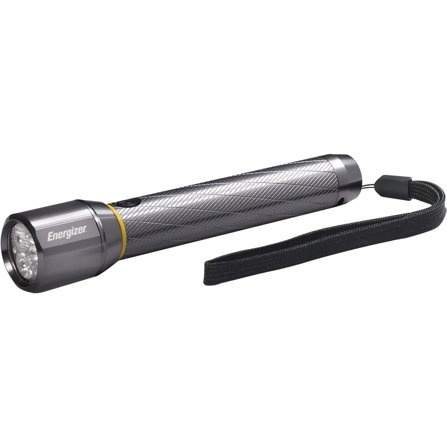 Energizer Vision HD Metall Taschenlampe mit Handschlaufe, 2xAA Batterien inklusive.