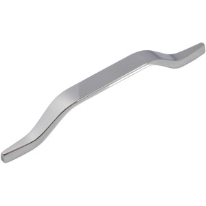 Siro Möbelgriff 2318, Chrom glänzend, Lochabstand 160mm.