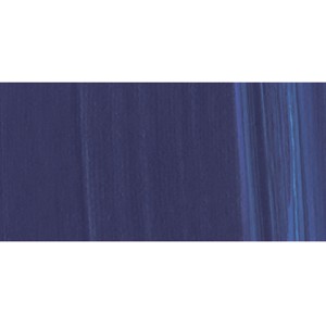 Farbauftrag der Lukas Cryl Studio Premium-Acrylfarbe Phthaloblau, 125 ml.