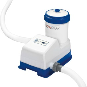 Bestway Flowclear Smart Touch Filterpumpe für Pools von 1.100 l bis 45.000 l. Einfache Bedienung.