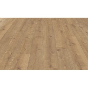 Living by Haro Laminat 7 mm Eiche Montreal, Detailansicht. Laminatboden in heller Holzoptik.