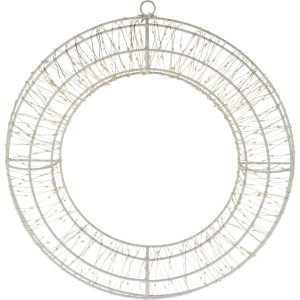 LED-Dekoleuchte Reif, Ø 38 cm, für stimmungsvolle Außenbeleuchtung.
