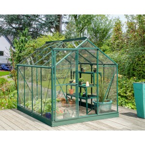 Vitavia Gewächshaus Triton 5000 Smaragd 5 m² inkl. Fundamentrahmen