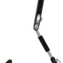 REV Ritter Akku-LED-Arbeitsleuchte Flex, flexibler Ständer, schwarz-silber