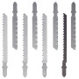 LUX Stichsägeblatt-Set, 18-teilig, T-Schaft für Holz, Metall, Fliesen & Keramik.