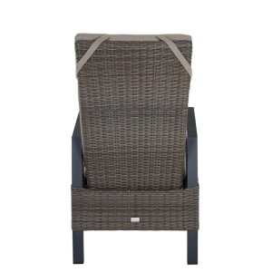 Siena Garden Sessel Move Taranto 109 x 61 x 72 cm Anthrazit Matt Charcoal Grey
