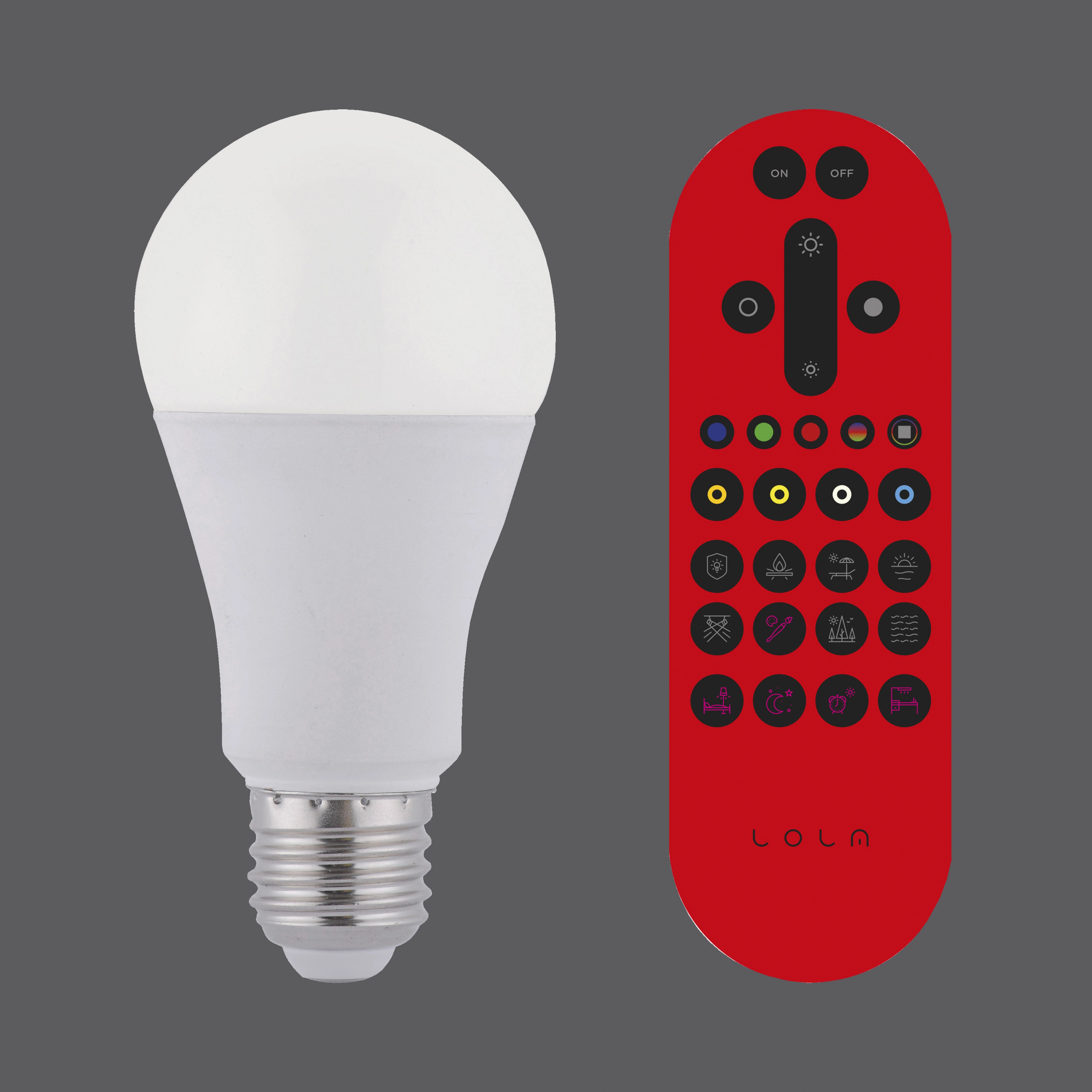 LED-Lampe Lola smart-Bulb RGB 2700-5000K kaufen bei OBI