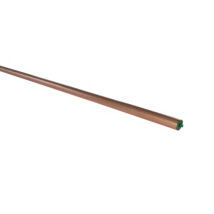 Blankes Kupferrohr, 28 x 1,0 mm, 2,5 m lang, für Heizung, Solar und Öl.