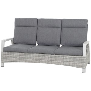 Siena Garden 3er Sofa Corido Icedgrey 87 cm x 206 cm x 103 cm