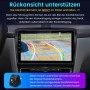 Junsun 10 Zoll Autoradio mit Rückfahrkamera-Anzeige und Parklinien für Skoda Superb 2.