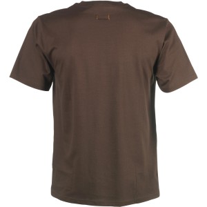 Braunes Herock T-Shirt Argo, kurzärmlig, Größe S, für Arbeitskleidung.