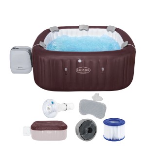 Bestway Whirlpool Maldives HydroJet Pro App 7 Personen 201 cm x 201 cm x 80 cm