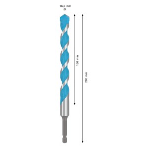 Bosch Bohrer Expert Hex-9 Multi Construction Ø 16 mm x 150 mm x 200 mm