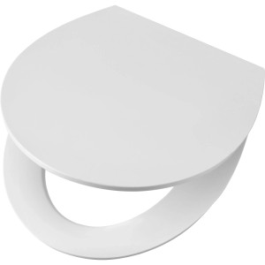 Weißer baliv WC-Sitz Coventry Deluxe mit Absenkautomatik aus Duroplast.