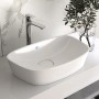 Ideal Standard Connect Air Waschtischarmatur mit verlängertem Sockel in Chrom.