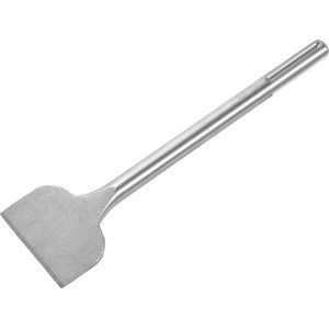 LUX Fliesenmeißel Classic SDS-Max, 80 mm breit, für Bohrhammer. Zum Entfernen von Fliesen.