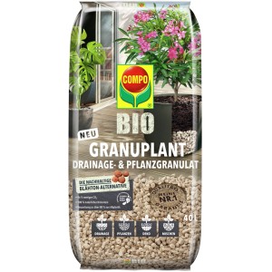 Compo BIO Granuplant Drainage- und Pflanzgranulat, 40L Sack für Hydrokultur.