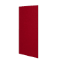Rotes Jangal Modular Wall Filz-Wandpaneel, 52x104 cm, mit gefasten Kanten für moderne Wandgestaltung.