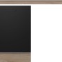 Flex-Well Exclusiv Geschirrspüler-Paket Capri Schwarz/Eiche: Spülenunterschrank-Set mit Arbeitsplatte und Möbelfront.