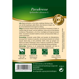 Quedlinburger Parakresse Saatgut: Gelbe Blüten, würzig-scharf, für Beet & Topf.