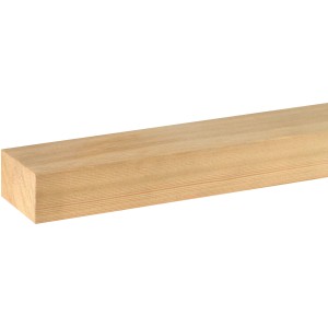 FN Neuhofer Flachleiste aus Lärche, unbehandelt, 28x49,7x2000 mm. Ideal für Bastelarbeiten.