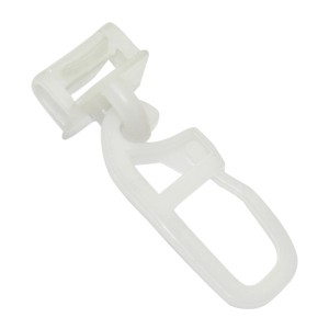 Gardinia Klickgleiter Maxi, 20er Pack, weiß, für Gardinenschienen.