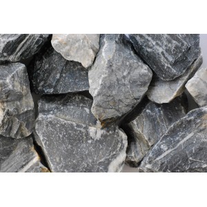 Marmorbruch Donau-Blau, 50-100 mm, Zierkies für Garten, 1000 kg Big-Bag.