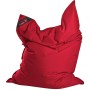 Roter Sitting Point Sitzsack Big Foot Scuba, 380 l. Bequemer Indoor & Outdoor Sitzsack.