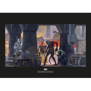 Komar Wandbild Star Wars Streets 70 x 50 cm