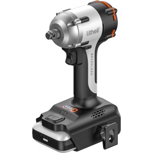 Litheli Akku-Schlagschrauber mit 2,5 Ah Akku. Kompakter Schrauber für Montagearbeiten.