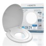Schütte WC-Sitz Family White Duroplast mit Absenkautomatik und Kindersitz