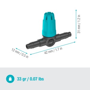 Gardena Kleinflächendüse für Micro-Drip-Systeme, zur gezielten Bewässerung von Kleinflächen.