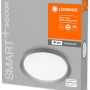 Verpackung der Ledvance Smart+ WiFi Deckenleuchte Orbis Plate, grau, Ø 43cm, Tunable White.