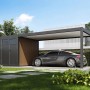 WeideㅤCarport mit Schuppen aus Aluminium | 3 x 7,2 M | Garage anthrazitㅤ_3