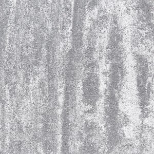 Grau melierte Bagattini Terrassenplatte Megadrain Pietra di Luna, 50x50x4 cm, wasserdurchlässig.