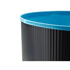 Detailansicht: Runde Steinbach Poolfolie, 600x150 cm, 0,6 mm stark, mit Einhängebiese.