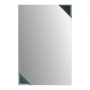 Kristall-Form Spiegel Charly 60 cm x 40 cm Rechteckig C-Kante