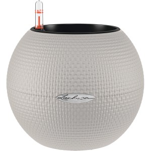 Lechuza Pflanzgefäß Puro Color, Ø 20cm, sandbraun, mit Bewässerungssystem.